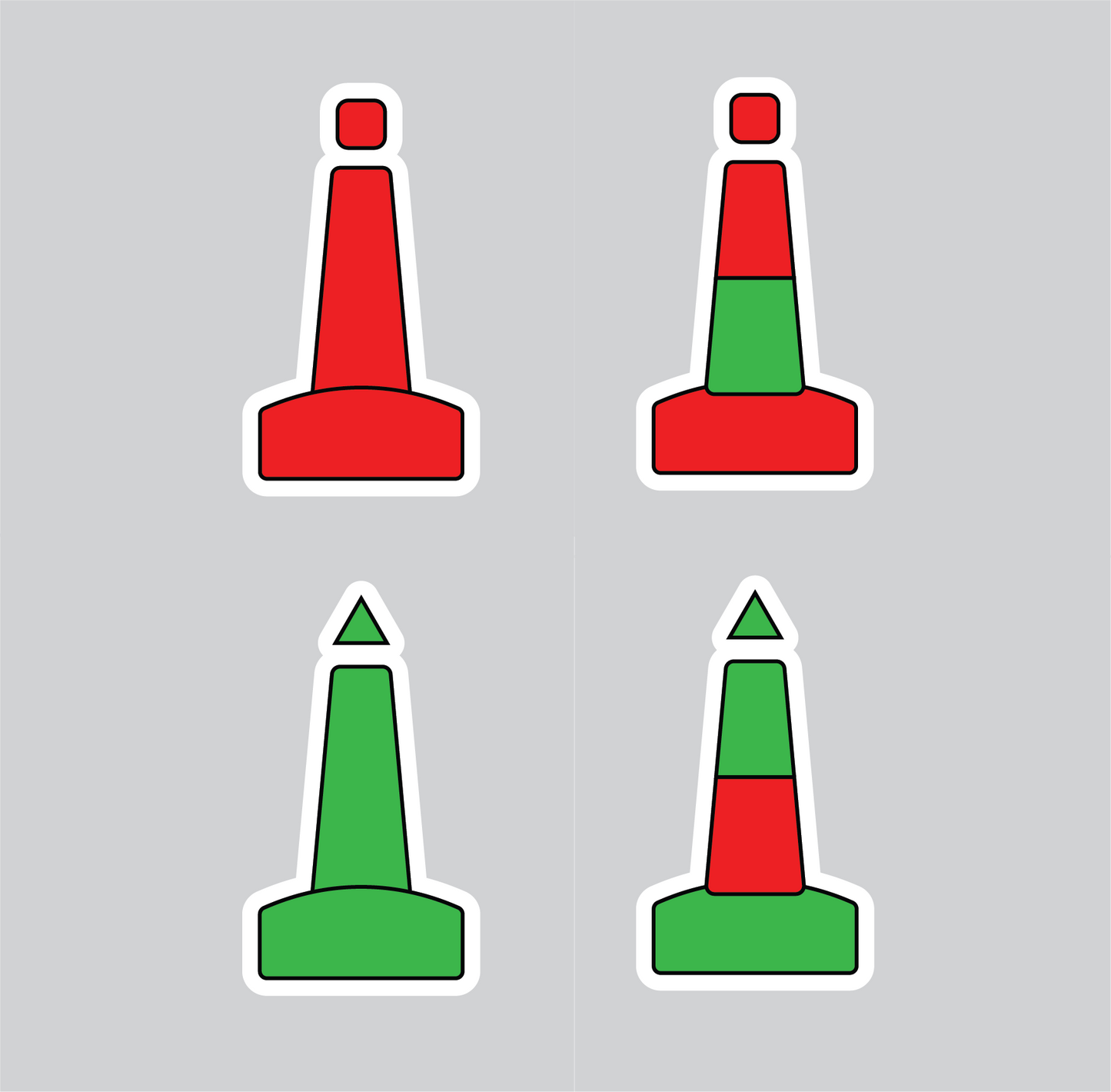 IALA Region A Buoys Magnets