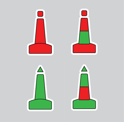 IALA Region A Buoys Magnets
