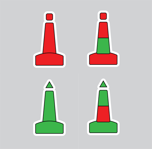 IALA Region A Buoys Magnets